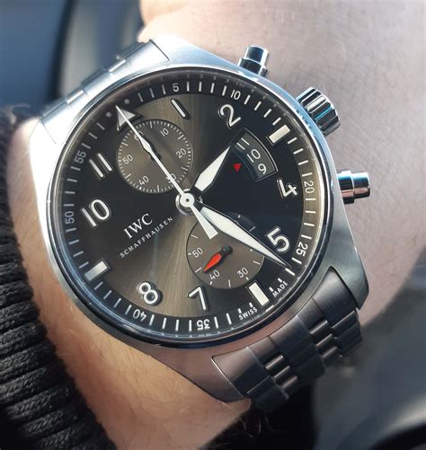 iwc spitfire chronograph review|iwc spitfire chronograph price.